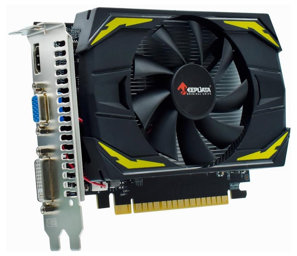 Placa de Vídeo Keepdata GeForce Gt740 2GB Gddr5 128 Bits