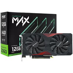 Placa de Vídeo Macrovip Max 12GB GeForce RTX3060 GDDR6 - MV-RTX306012GD6