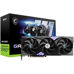 Placa de Vídeo MSI Gaming Trio OC 8GB GeForce RTX5060TI GDDR7 - 912-V536-022
