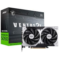 Placa de Vídeo MSI Ventus 2X OC 8GB GeForce RTX5050 GDDR6 - 912-V538-017