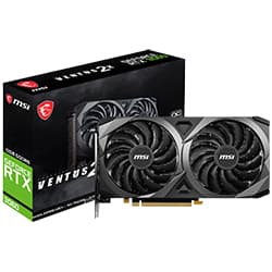 Placa de Vídeo Msi Ventus 2X Oc V1 12GB GeForce RTX3060 Gddr6