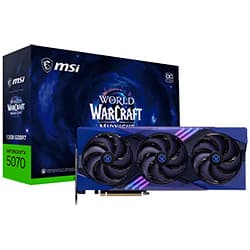 Placa de Vídeo Msi World Of Warcraft Midnight Void Edition Oc 12GB GeForce RTX 5070 Gddr7