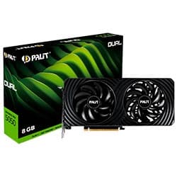 Placa de Vídeo Palit Dual GeForce RTX 5050 8GB Gddr6