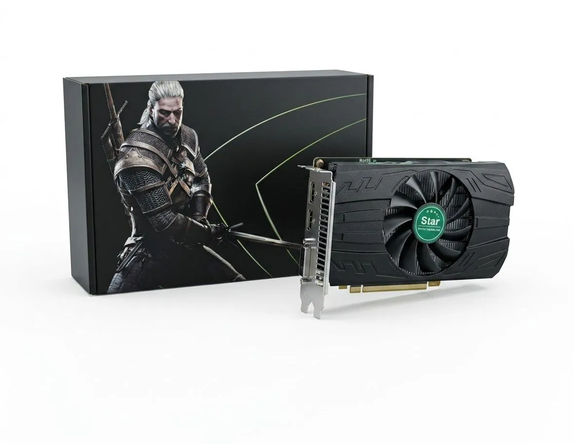 Placa de Vídeo Star GeForce GTX 1050 4GB Gddr5