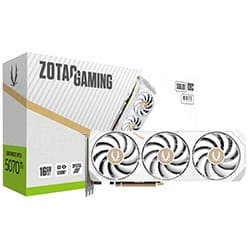 Placa de Vídeo Zotac Gaming Solid Core OC White ED 16GB GeForce RTX5070TI GDDR7 - ZT-B50710Q2-10P