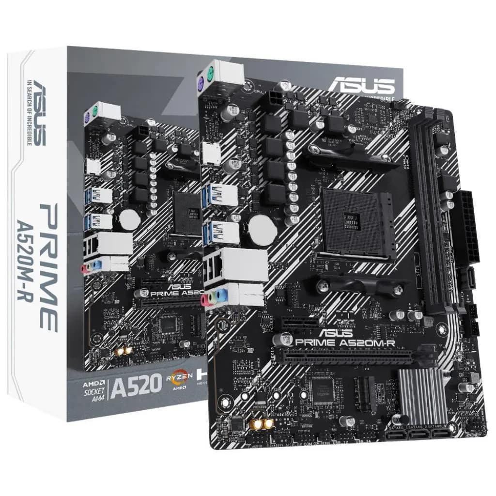 Placa-mãe Asus Prime A520M-R
