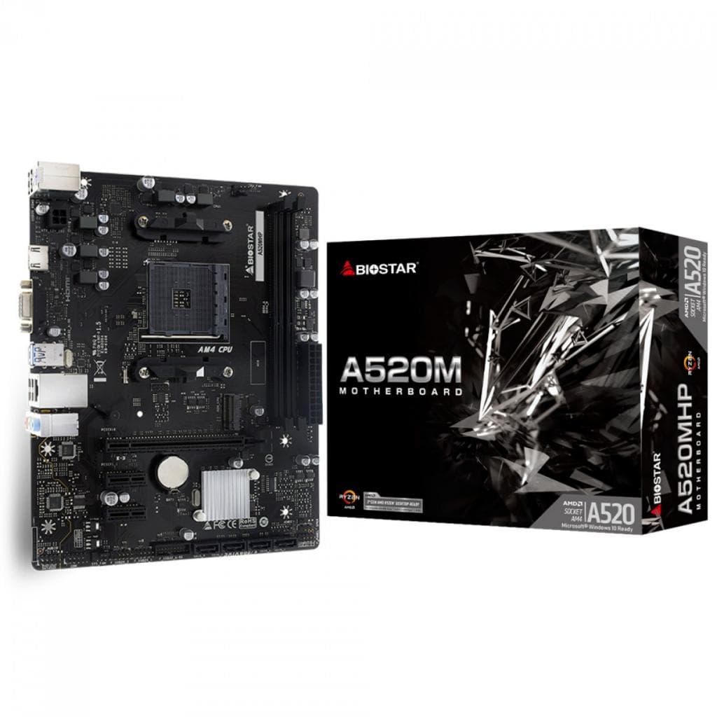 Placa-mãe Biostar A520MHP Micro Atx DDR4