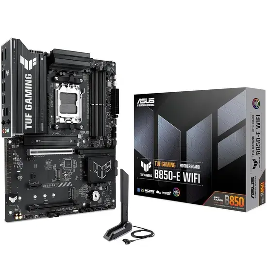 Placa-mãe Asus B850-E Tuf Gaming Wi-Fi Am5
