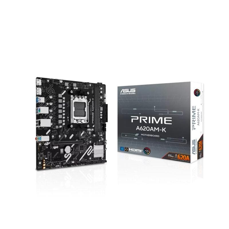 Placa-mãe Asus Prime A620AM-K DDR5