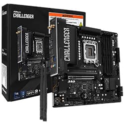 Placa Mãe ASRock B860M Challenger Wi-Fi Socket LGA 1851 / DDR5