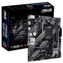 Placa-mãe Asus Prime B550M-K Argb Socket Am4 DDR4