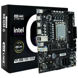 Placa Mãe GoLine H610M-G Socket LGA 1700 / DDR4