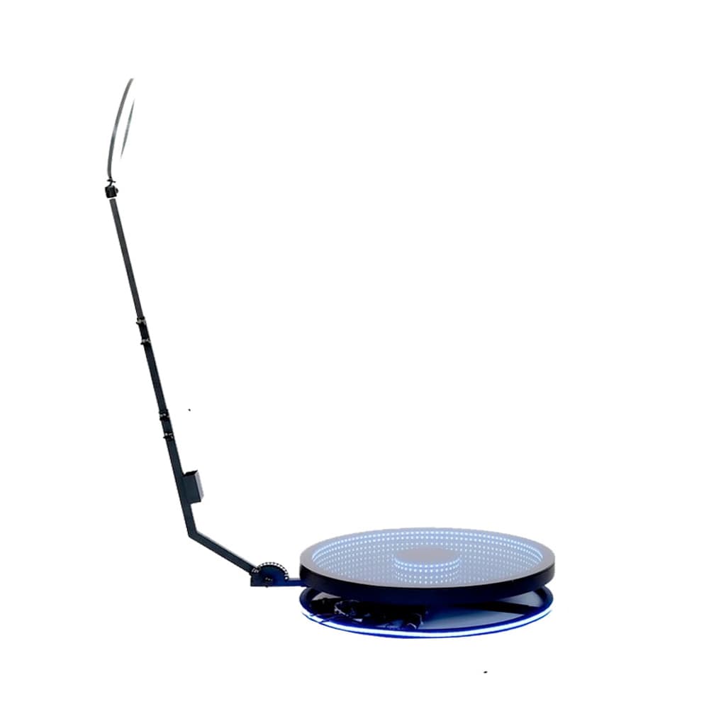 Plataforma 360 Midi Photo Booth Vidro 115CM