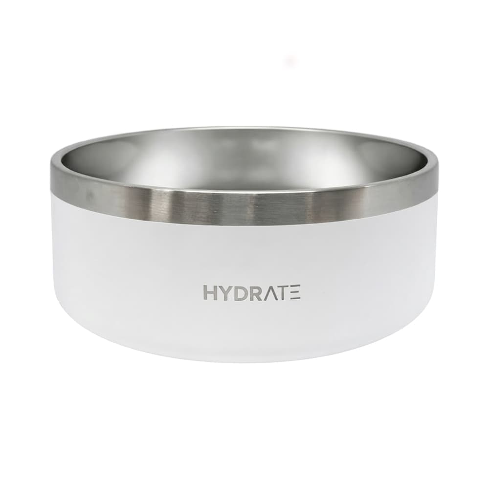 Comedouro para Pet Hydrate Petbowl 946ml Branco