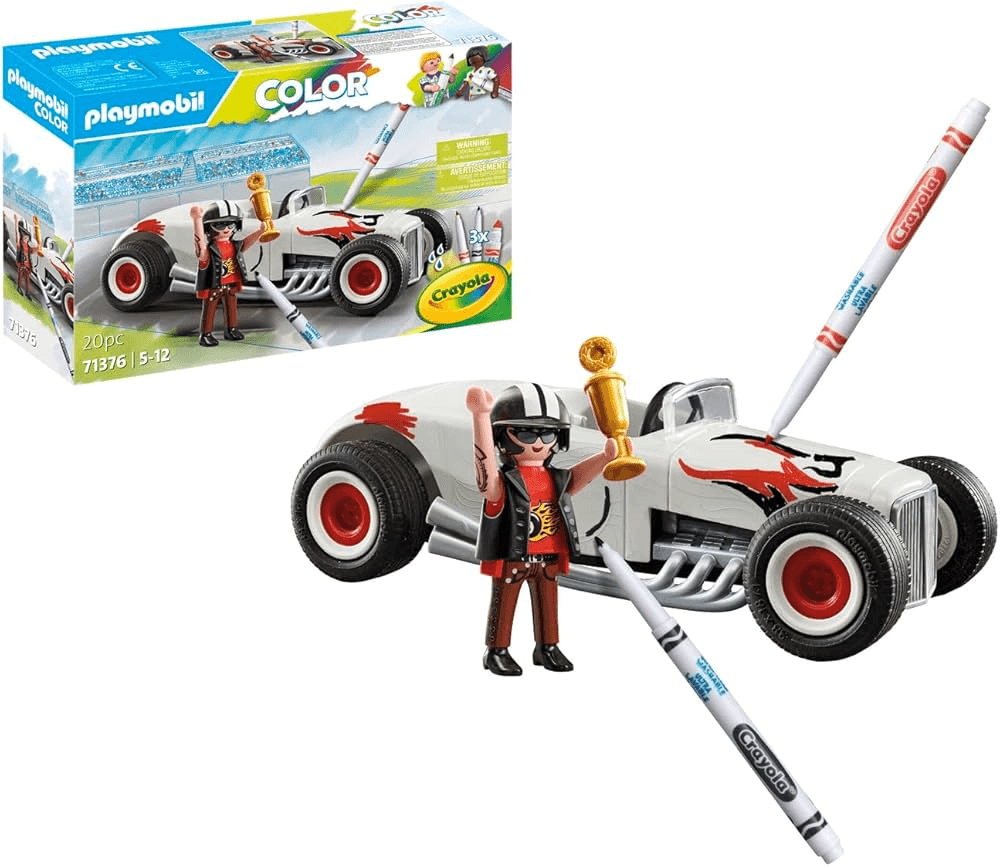 Brinquedo Playmobil Carro de Corrida 71376
