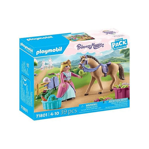 Brinquedo Playmobil Starter Pack Princess W/horse 71801