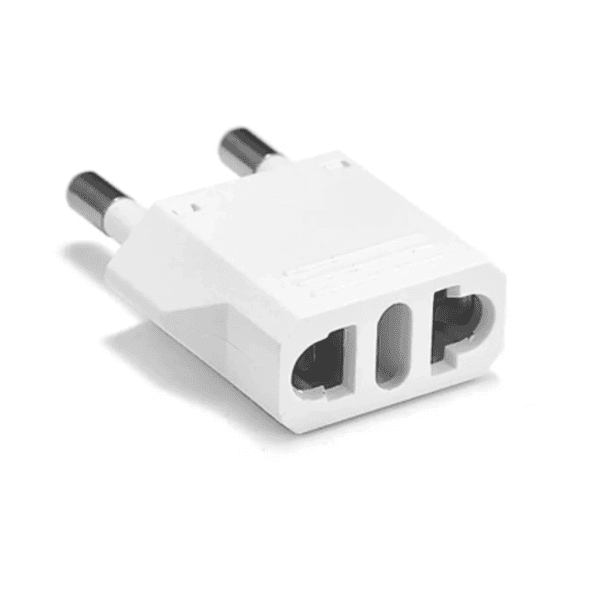 Adaptador de Tomada Geral Bx-9120 para Tomadas Tipo N (Padrão Brasileiro) - Branco
