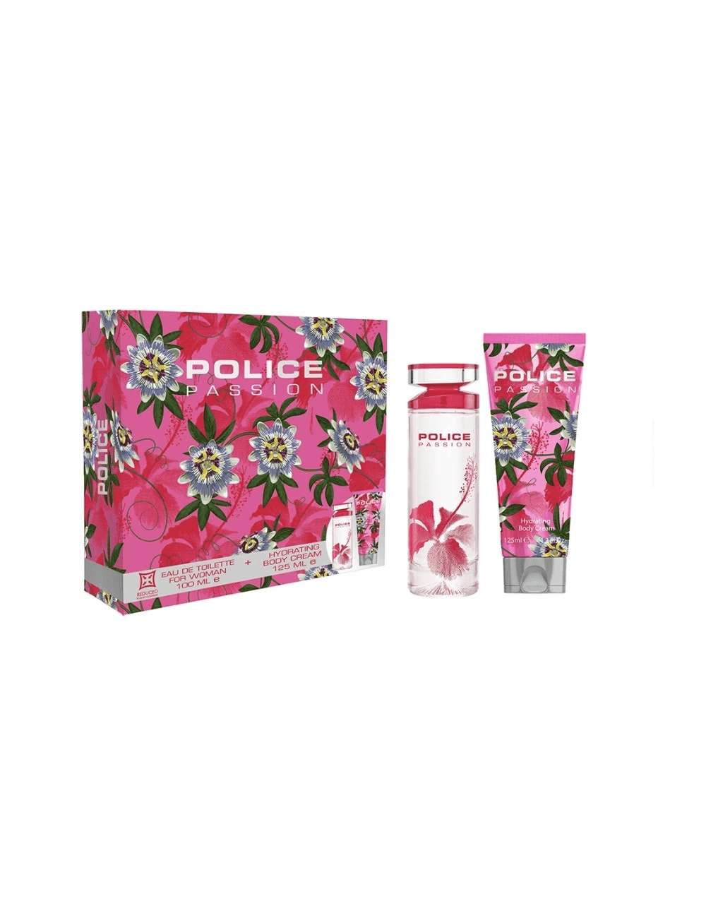 Perfume Police Passion Eau de Toilette 100ml + Body Lotion 125ml