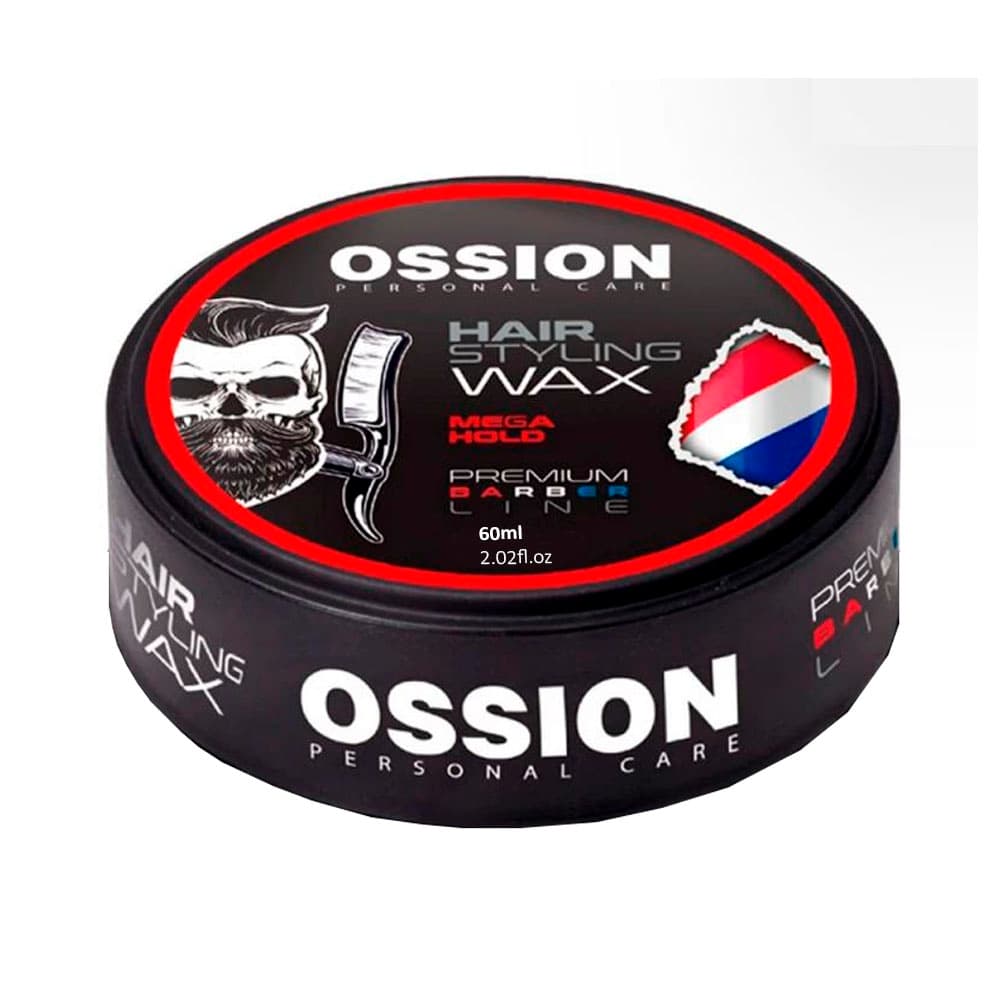 Pomada Modeladora Ossion Hair Styling Wax Mega Hold 60ml