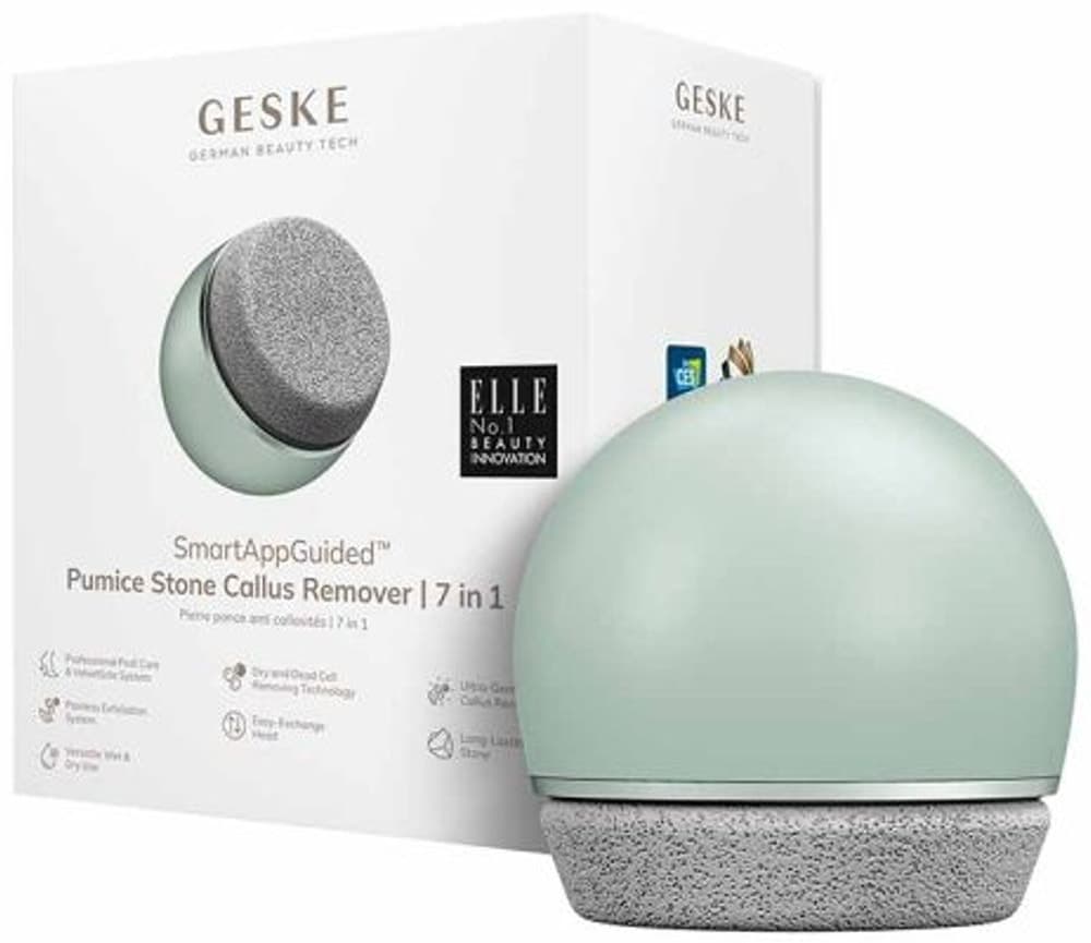 Pedra Removedora de Calos Geske 7 Em 1 - Verde