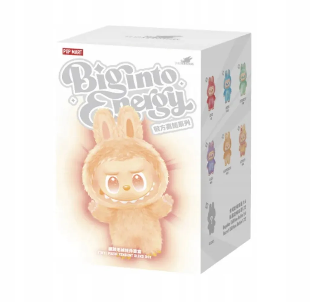 Pop Mart Peluche Labubu Big Into Energy Third Gen