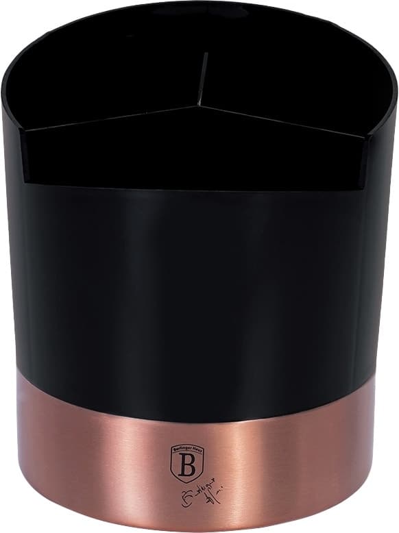 Porta-Utensílios Berlinger Haus Black Rose Collection - Bh-6773