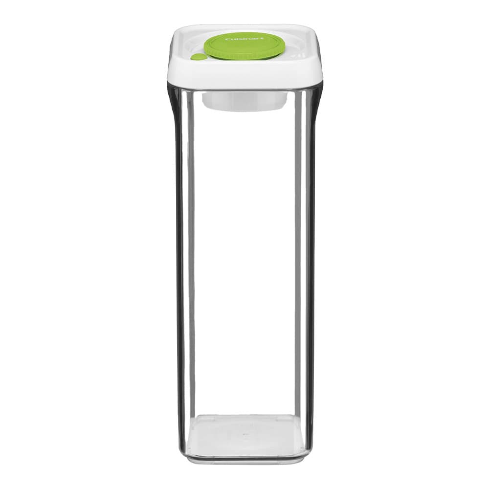 Pote para Alimentos Cuisinart SQ63G Retangular Borda Verde 1.9L