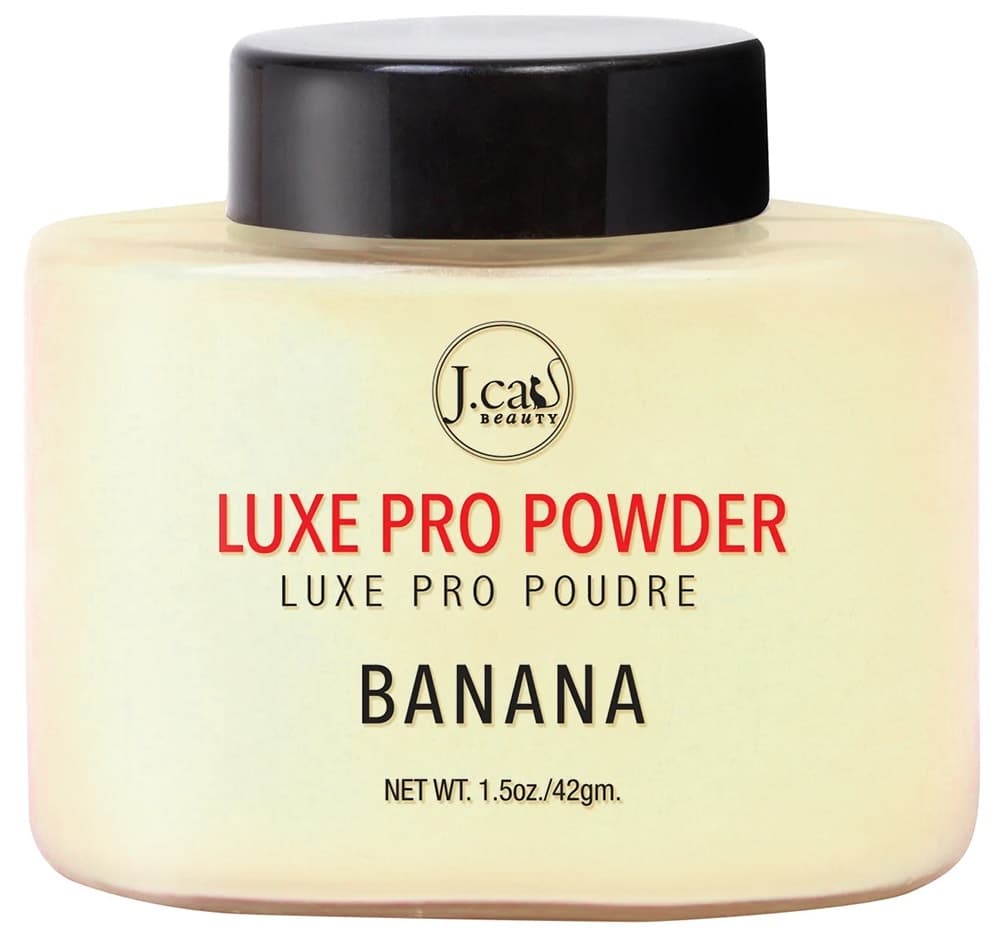 Pó J.cat Beauty Luxe Pro Banana 42G