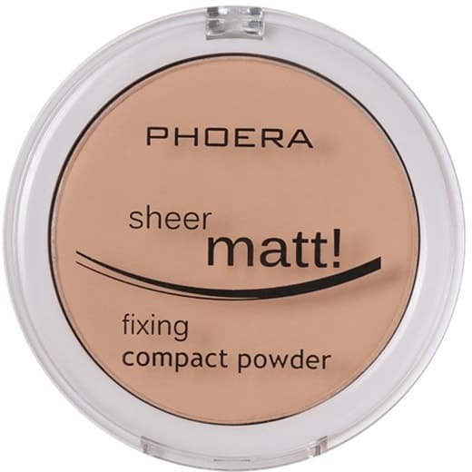 Pó Phoera Sheer Matte 204 Buff Beige - 12G