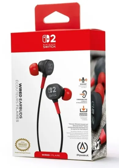 Fones de Ouvido Power A Pwa-A-15431 Black/Red