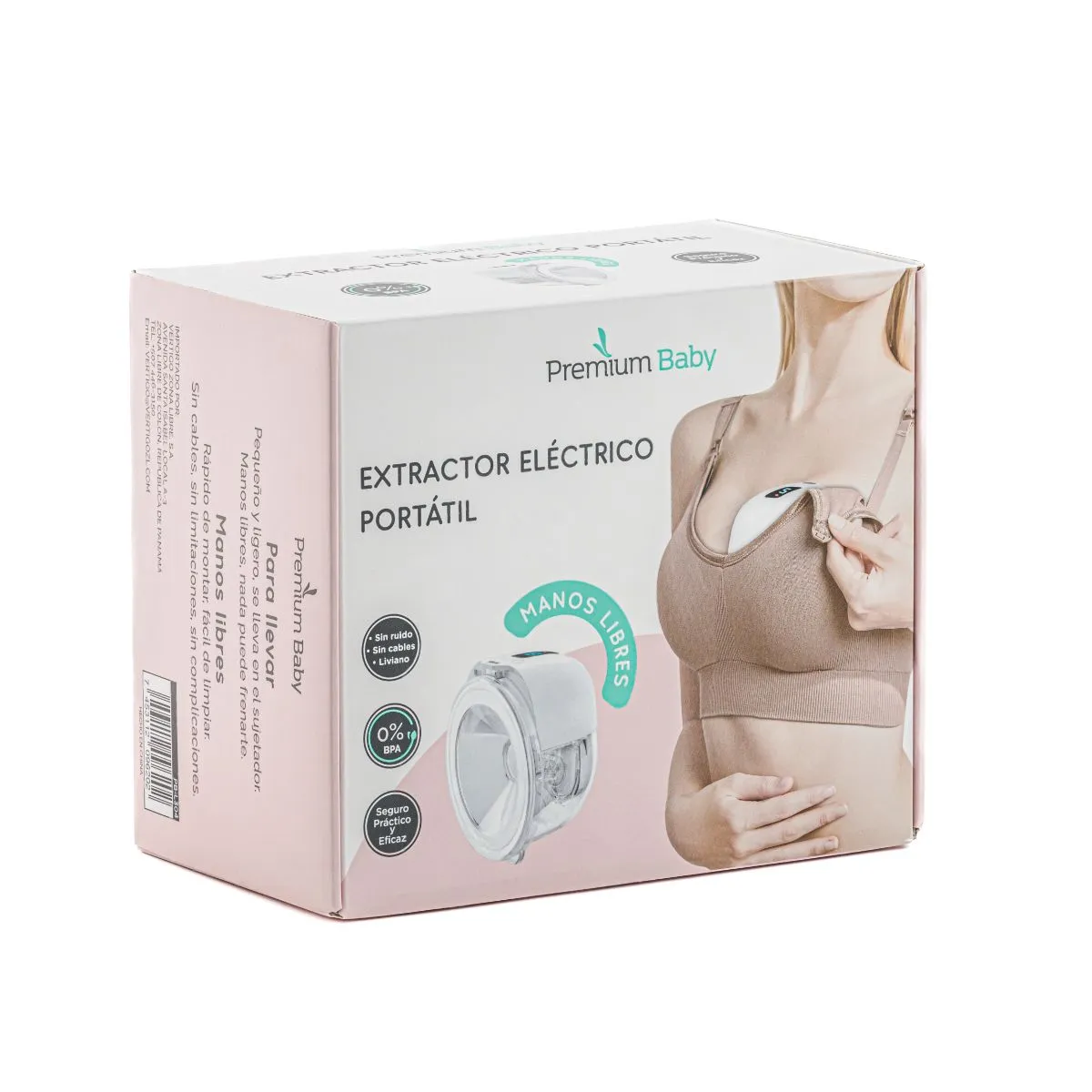 Extrator Elétrico Portátil Premium Baby Pb-L304