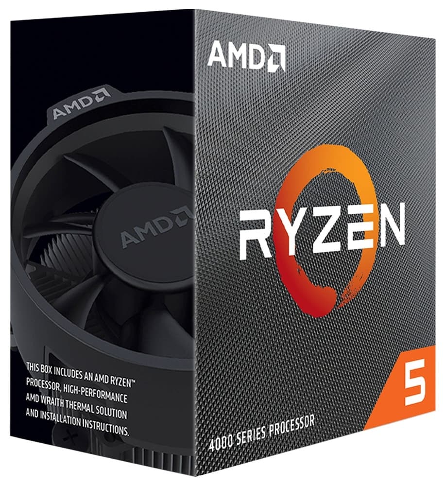Processador Amd Ryzen 5 4500 Até 4.10GHz 6 Núcleos 11MB - Socket Am4 (Com Cooler)