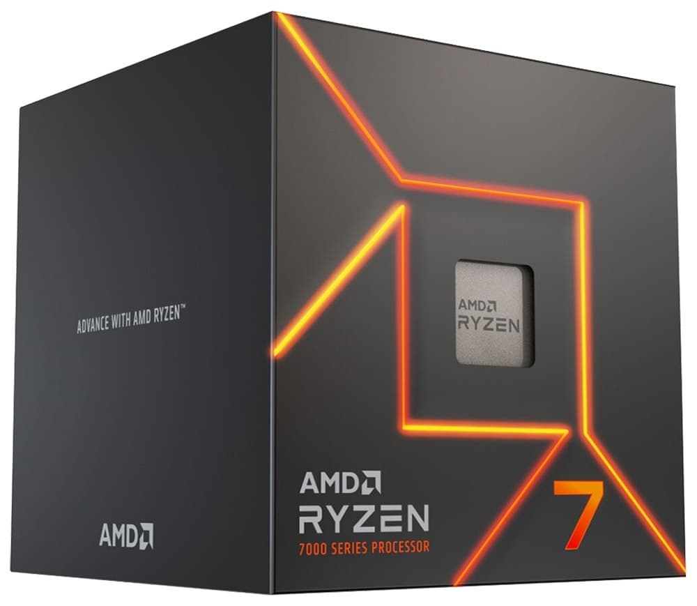 Processador Amd Ryzen 7 7700 3.80GHz 8 Núcleos 40MB Socket Am5 com Cooler