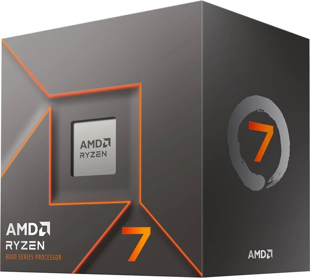 Processador Amd Ryzen 7 8700F 4.1GHz 8 Núcleos 24MB Socket Am5 (com Cooler)