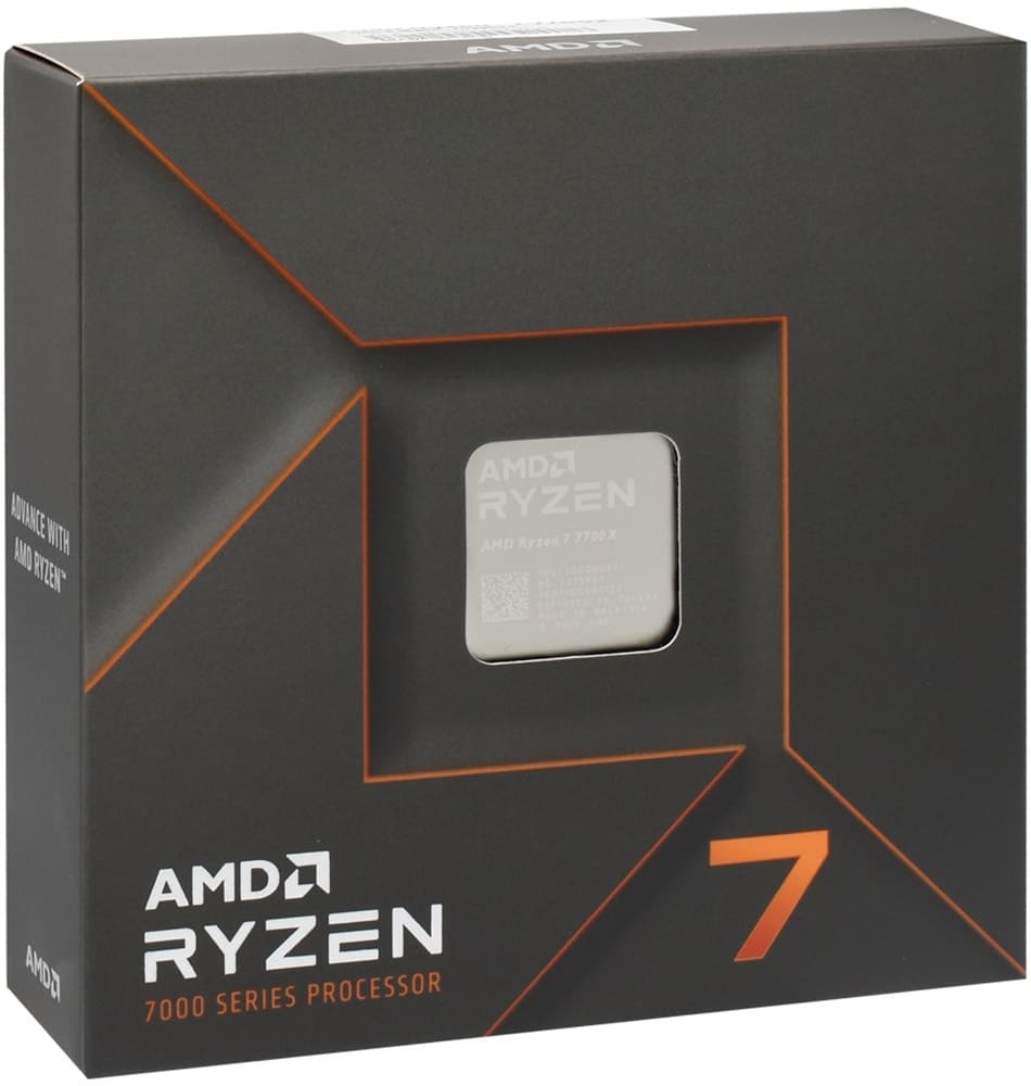 Processador Amd Ryzen R7 7700X 4.50 GHz 8 Núcleos 40MB Socket Am5 (Sem Cooler)
