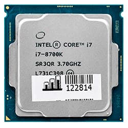 Processador Intel Core i7 8700K Socket LGA 1151 / 3.7GHz / 12MB - OEM