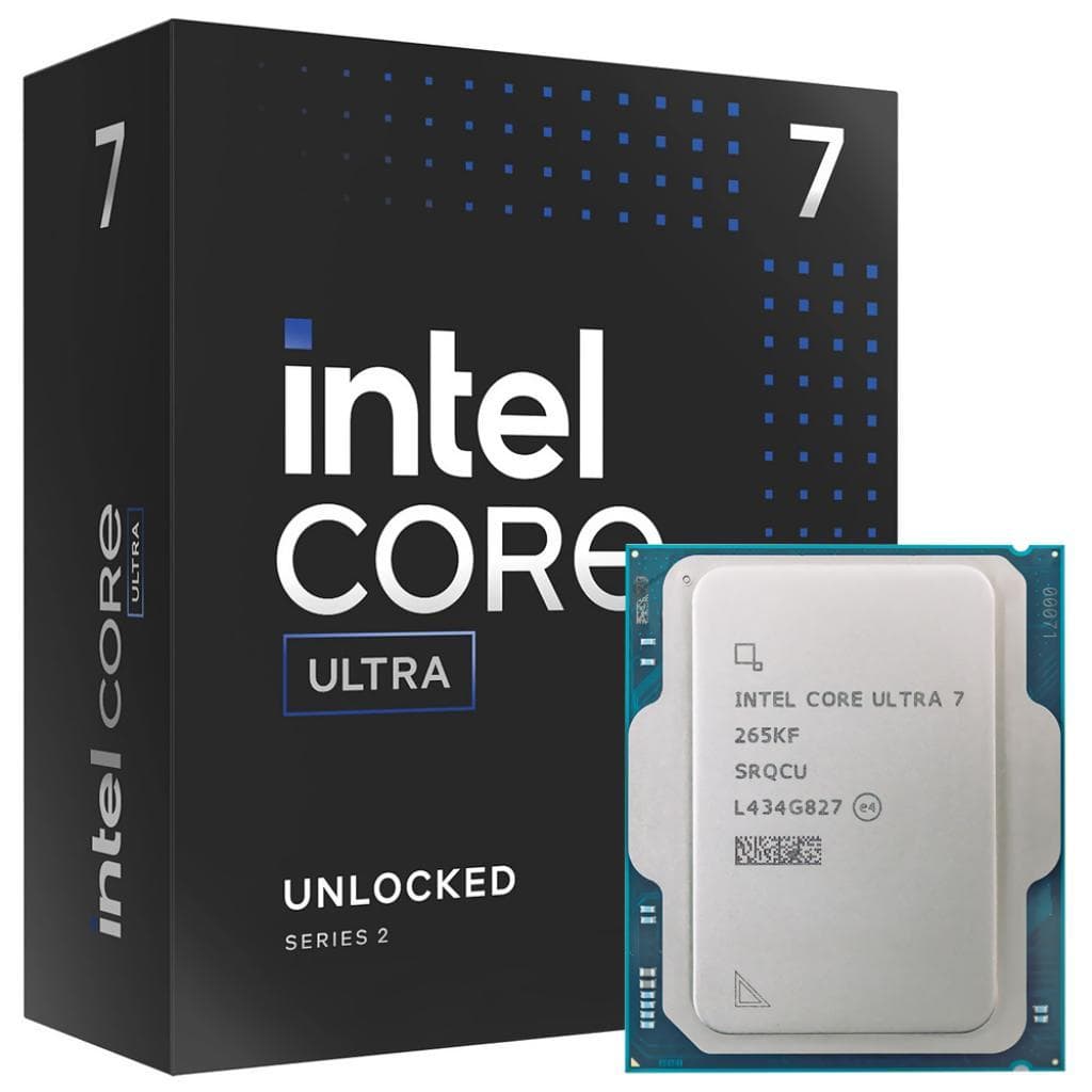 Processador Intel Core Ultra 7 265KF 3.30GHz 30MB Lga1851 Sem Cooler