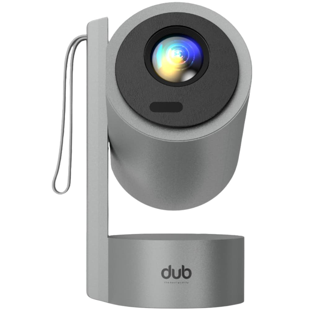 Projetor Bateria Dub Home Cinema DBP4BAT 4000 Lúmens 2/32GB Wi-Fi 4K Bluetooth Cinza