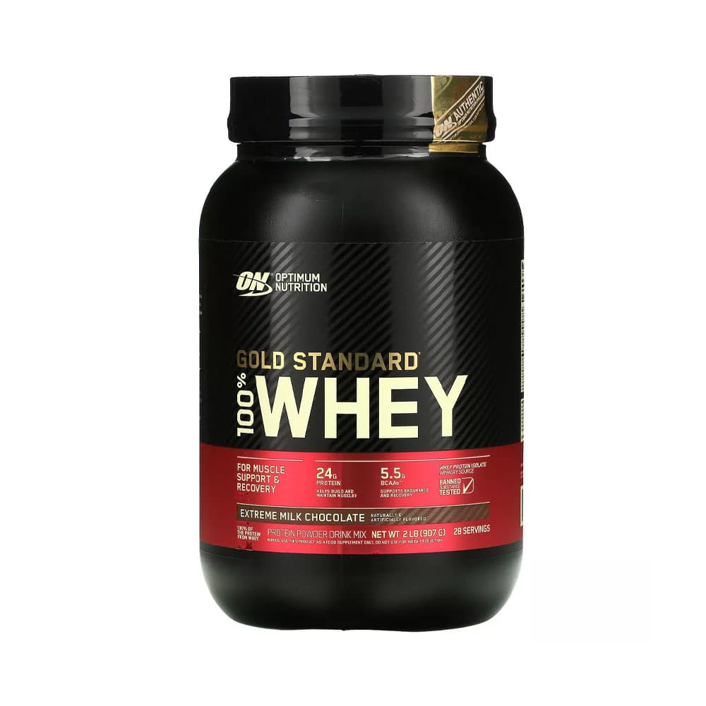 Proteína 100% Whey Optimum Nutrition Milk Chocolate 2LB 907G
