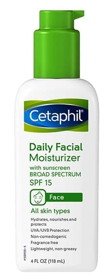 Protetor Solar Facial Diário Cetaphil Spf15 188mL