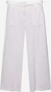 Calça Feminina Pull&bear White Carrot Tam. 36