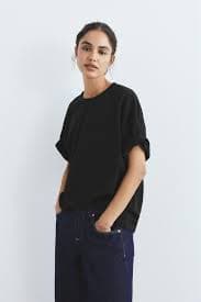 Blusa Cropped Pull&bear 7242 396 800 Branco P