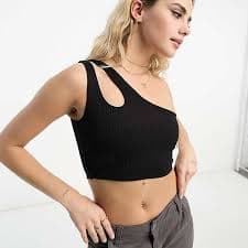 Pull&bear 7242 306 800 Crop Top P