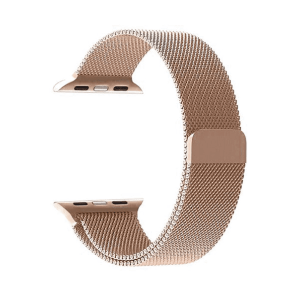 Pulseira 4Life Estilo Milanês para Apple Watch 38/40/41MM Magnético - Rose Gold