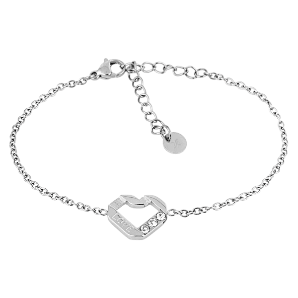 Pulseira Feminina Daniel Klein Dkj.15.10008-1 Prata