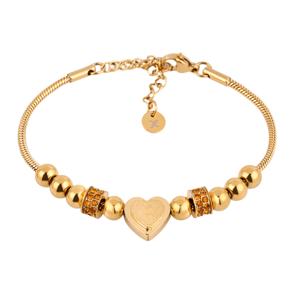 Pulseira Feminina Daniel Klein Dkj.15.10009-2 Dourado