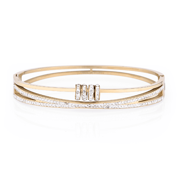 Pulseira Feminina Daniel Klein Dkj.2.2083-3 Dourado