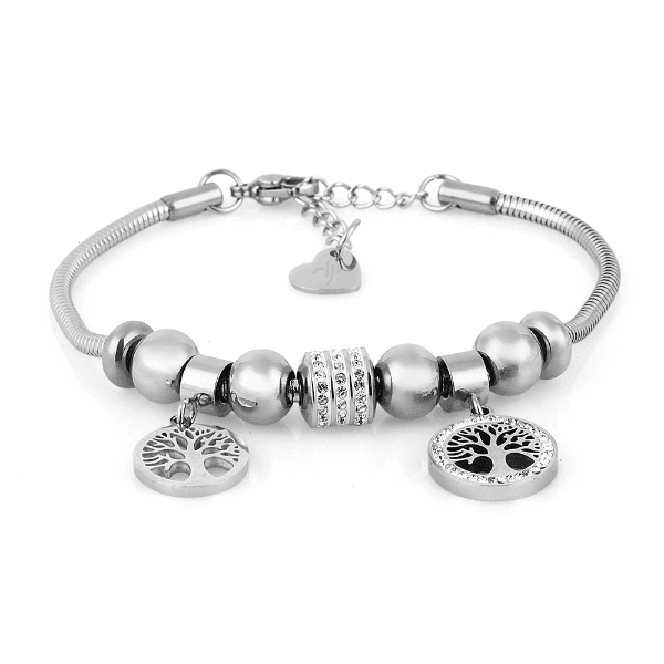 Pulseira Feminina Daniel Klein Dkj.3.2089-1 Prata