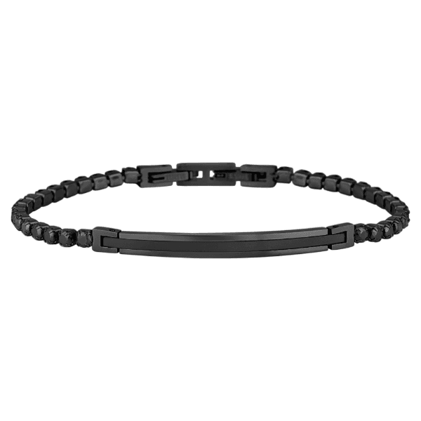 Pulseira Masculina Daniel Klein Dkj.16.10005-2 Preta