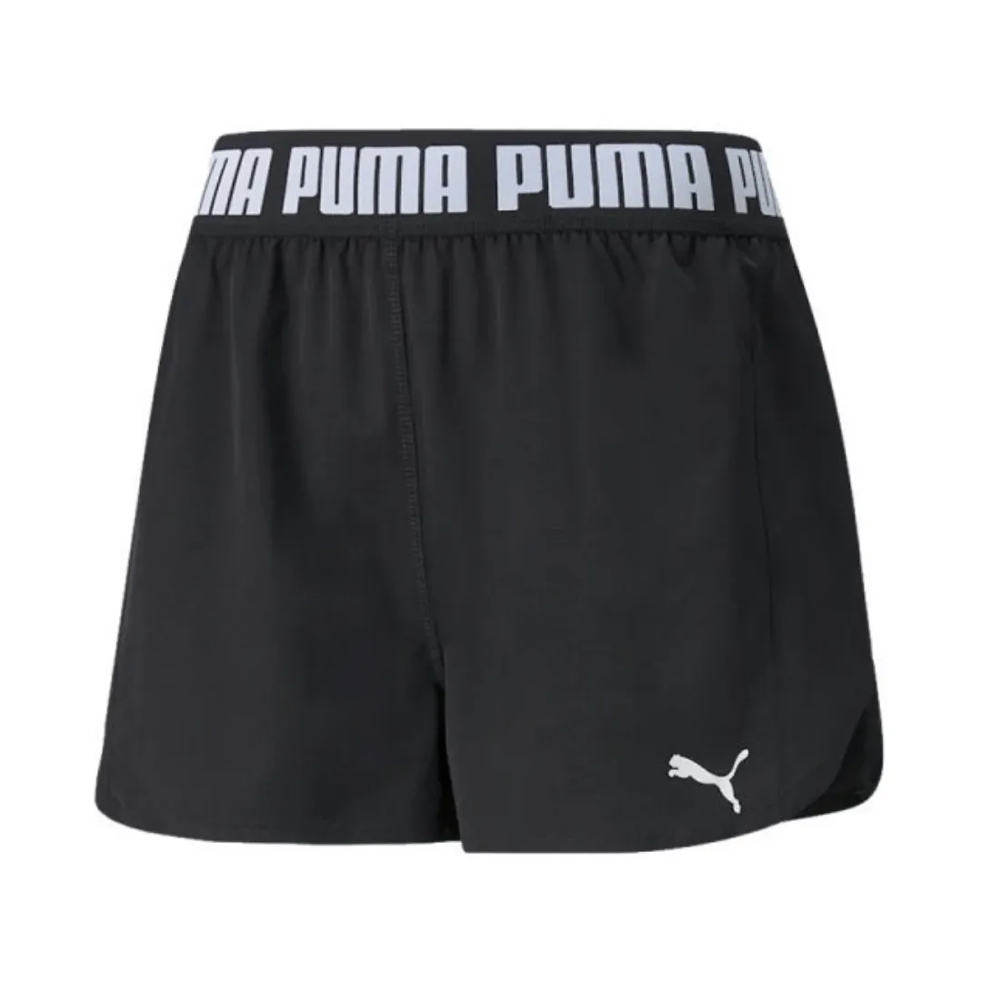 Short Puma Strong 3" Knit Feminino Preto Tam. Xs